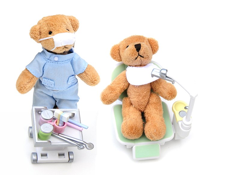 teddy bear dentists providing gentle dental care